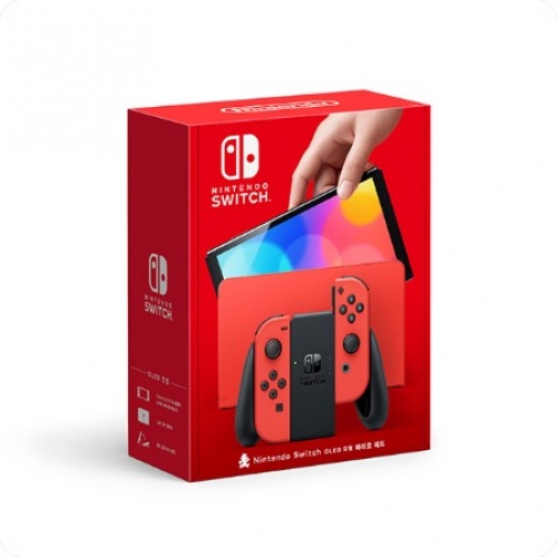 [닌텐도본체]Nintendo Switch(OLED 모델) 마리오 레드