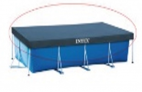 [물놀이]INTEX 직사각 풀 커버(덮개,본체x) 4.5Mx2.2M / 28039